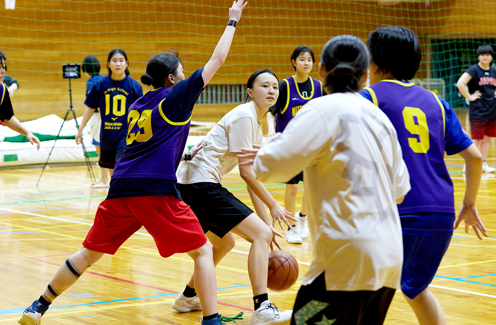 日本体育大学 バスケットボール部 GRIZZLY時代 ゲームアップジャージ ...